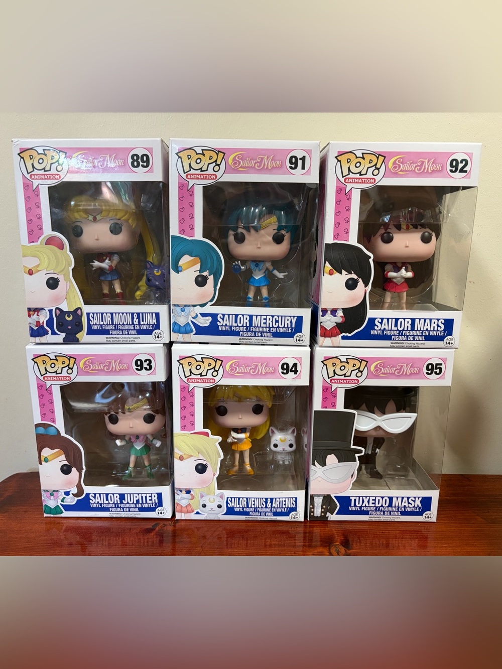 Sailor Moon Funko Pops
